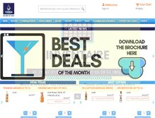 Tablet Screenshot of david-boissons.com